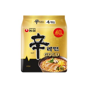 신라면 골드 125g, 8개