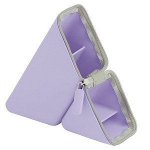 SONiC 카쿠스타 포터블 펜 스탠드 실리콘 타입, 바이올렛, 1개