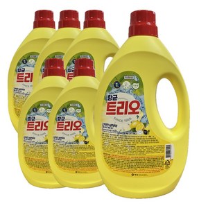 트리오 주방세제, 1kg, 6개