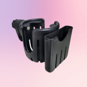 튼튼 2in1 유모차 컵홀더 휴대폰 거치대, 1개