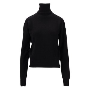 생로랑 터틀넥 스웨터, 블랙계열, Standard XS(KR 44)