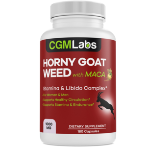 CGM Labs 삼지구엽초 (음양곽) Horny Goat Weed + 마카 Maca 180캡슐, 180 캡슐, 180정, 1개