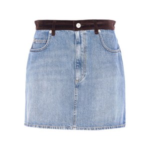 마르니 데님 미니 스커트, 블루계열, Italy 44(KR 66)