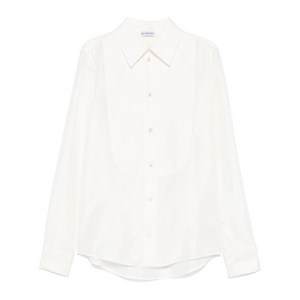 버버리 실크 셔츠, 베이지계열, UK 8(KR 55)