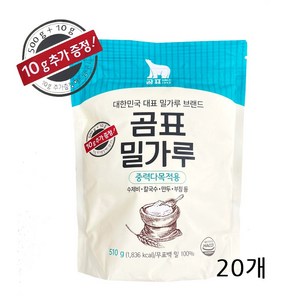 곰표 밀가루, 500g, 40개