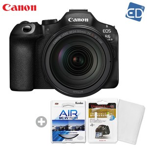 [캐논 정품] EOS R6 Mark III/R6M3+RF 24-105mm F4 L IS USM KIT +켄코필터+액정필름+포켓융 /ED