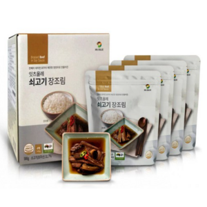 잇츠올레 쇠고기 장조림, 145g, 4개