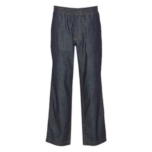 보테가 베네타 밴딩 웨이스트 콘트라스트 스티치 팬츠, 블루계열, IT/FR 48(KR 100)