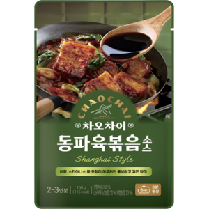 차오차이 동파육볶음 소스, 100g, 10개