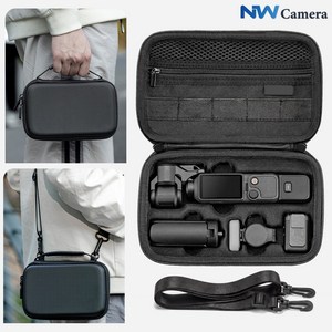 dji 오즈모 포켓4 케이스 멀티 파우치 가방 캐리어 + 숄더 스트랩 악세사리