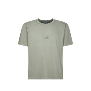 C.P.컴퍼니 로고 티셔츠, 그린계열, Standard L(KR 105)