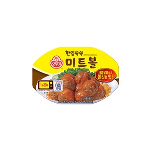 오뚜기 한입쏙쏙 미트볼, 180g, 24개