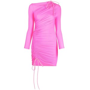 발렌시아가 drawstring-detailed minidress, 핑크계열, France 38(KR 66)