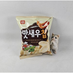 코스모스 맛새우칩 25g, 1개