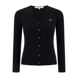 메종키츠네 베이비 폭스 패치 버튼 가디건