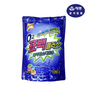 해동 O2 표백플러스 1.2k /표백제/베이킹소다함유/, 1개, 1.2kg