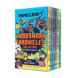 (영어원서) Minecaft Woodswod Chonicles 6 Book Slipcase