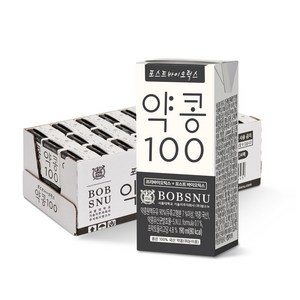 서울대밥스누 포스트바이오틱스 약콩100 두유, 190ml, 24개