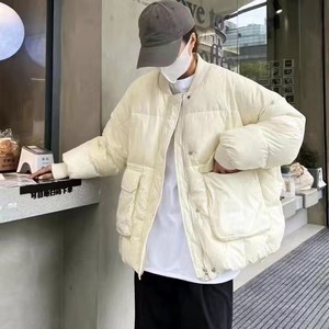 DarjinQD 여성 캐주얼 포켓 집업 패딩 점퍼 E183