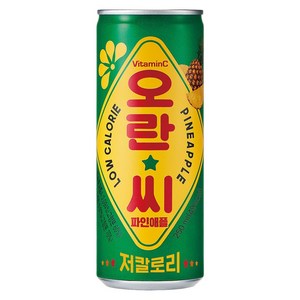 오란씨 파인애플, 250ml, 60개