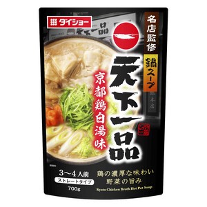 천하일품 나베 스프 교토 계백탕맛 스트레이트 타입, 700g, 1개