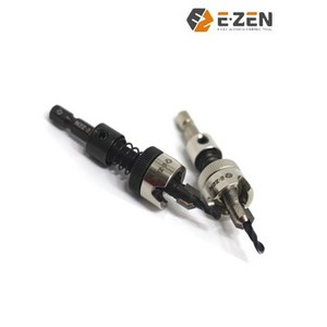 공구왕황부장 이젠 EZEN 깊이 조절식 이중드릴비트 EQ-01 3X8mm 흠집방지 조립, 1개