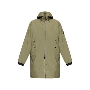 스톤 아일랜드 후드 패치 재킷, 그린계열, Standard L(KR 100)