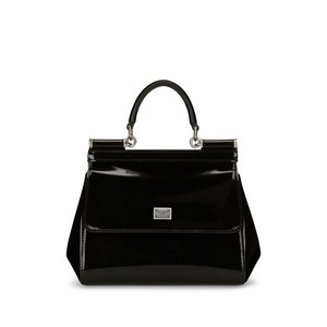 돌체앤가바나 시칠리 스몰 탑 핸들 백