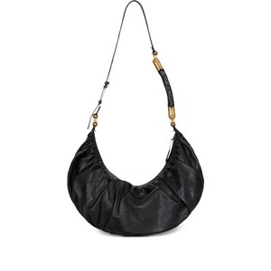 발망 에벤 레더 숄더 백