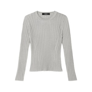 베르사체 골지 크루넥 스웨터, 그레이계열, Italy 40(KR 55)