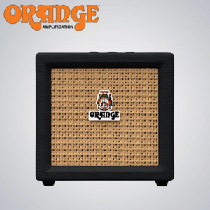 [작곡가의 미디가게] Orange Crush Mini 미니 크러쉬 미니 입문용 일렉기타 미니 앰프 튜너내장 3와트 3W 우쿨렐레 앰프 연습용 기타 앰프 입문용 앰프, 블랙