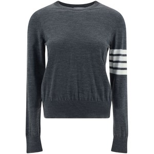 톰 브라운 4 바 메리노 스웨터, 그레이계열, Italy 40(KR 55)