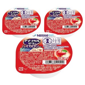 네슬레헬스사이언스 아이소카르 젤리 하이칼로리 후르티 사과 맛, 66g, 3개