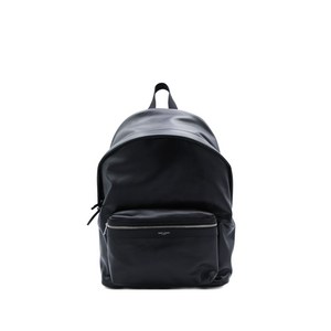 생로랑 시티 매트 레더 백팩