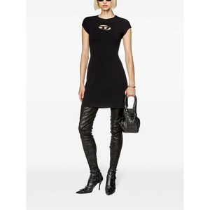 디젤 디엔젤 티셔츠 미니 드레스, 블랙계열, Standard S(KR 55)