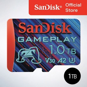 샌디스크코리아 공식인증정품 게임전용 익스트림 마이크로 SD 카드 QXAV GamePlay 게임플레이