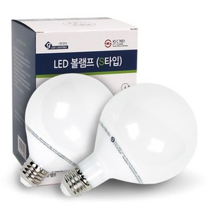 LED 볼전구 G95 12W 롱타입 볼램프 인테리어 전구 GS, 주백색, 1개