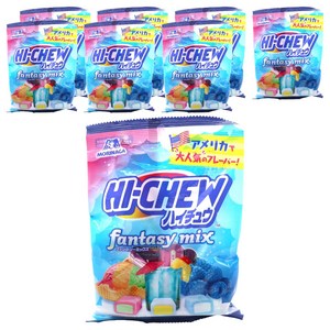 하이츄 어소트먼트 컬러풀 셔벗맛 & 블루 하와이맛 & 블루 라즈베리맛, 68g, 8개