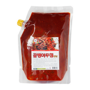 텃밭 프리미엄 골뱅이무침양념 1.2kg, 1개