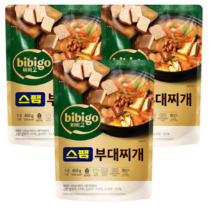 비비고 스팸 부대찌개 460g, 3개