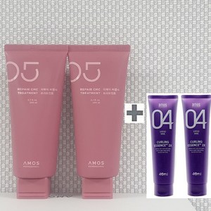 아모스 리페어 CMC 트리트먼트 200ml x 2개(400ml) + 휴대용 컬링 에센스 40ml x 2개(증정) 1set, 2개