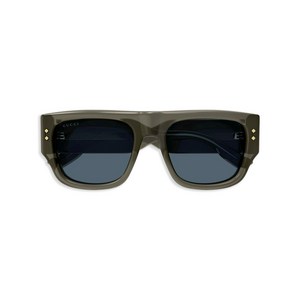 구찌 인그레이빙 로고 스퀘어 프레임 선글라스