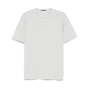 C.P.컴퍼니 로고 프린트 티셔츠, 블루계열, Standard M(KR 100)