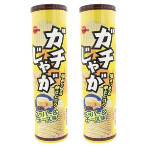 부르본 가치쟈가 페퍼 & 치즈맛, 98g, 2개