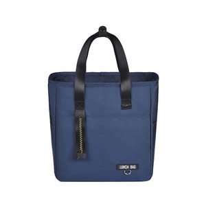 스퀘어 라이트 보온보냉가방, 네이비, 소형(23 x 14..., 1개