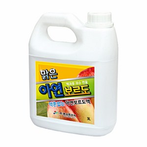 맑은아연보르도 3L 약흔없는 아연보르도액, 1개