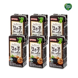 삼육 검은콩호두아몬드테트라 190ml 72팩, 72개