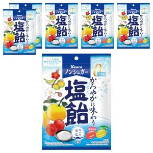 칸로 소금 사탕 소금매실 + 소금유자 맛, 6개
