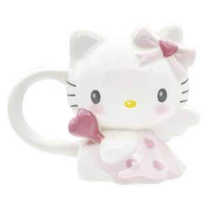 산리오 엔젤 헬로키티 다이컷 머그컵