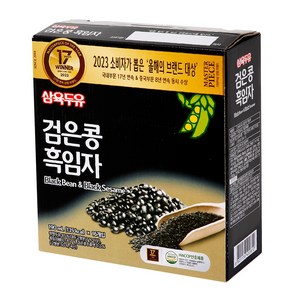 삼육두유 검은콩 흑임자 두유, 16개, 190ml